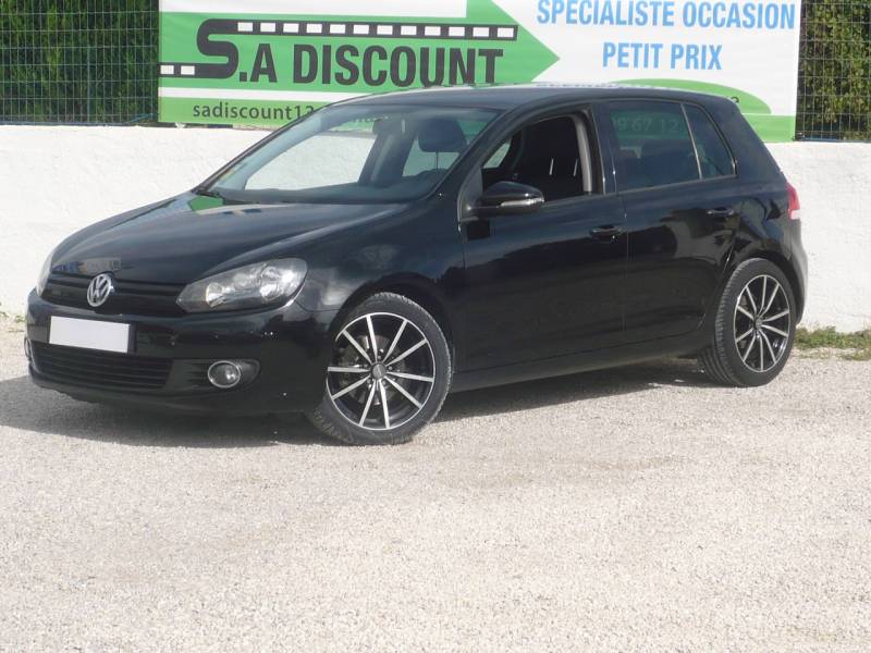 VOLKSWAGEN GOLF 6 TDI 105 CV OCCASION PETIT PRIX A VENDRE A AIX EN PROVENCE 